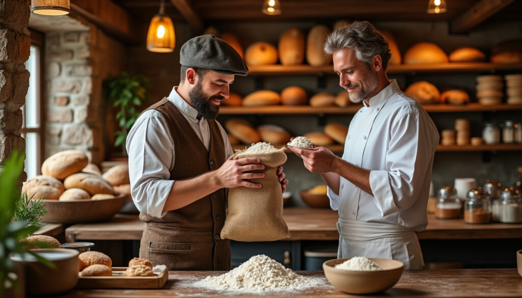 découvrez comment les meuniers et les restaurateurs collaborent pour garantir la qualité des aliments, de la sélection des farines jusqu'à l'assiette, en tissant des liens de confiance et d'authenticité.