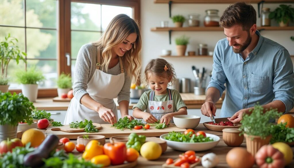 découvrez des idées simples et gourmandes pour cuisiner en famille à la maison et manger mieux au quotidien.