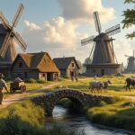 découvrez comment les moulins ont façonné la vie quotidienne et le développement des villages à travers l'histoire.