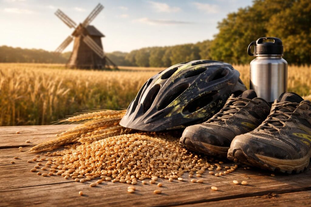 découvrez notre moulin traditionnel et ses céréales spécialement conçues pour les sportifs de l'extrême, alliant nature et performance pour des entraînements intenses.